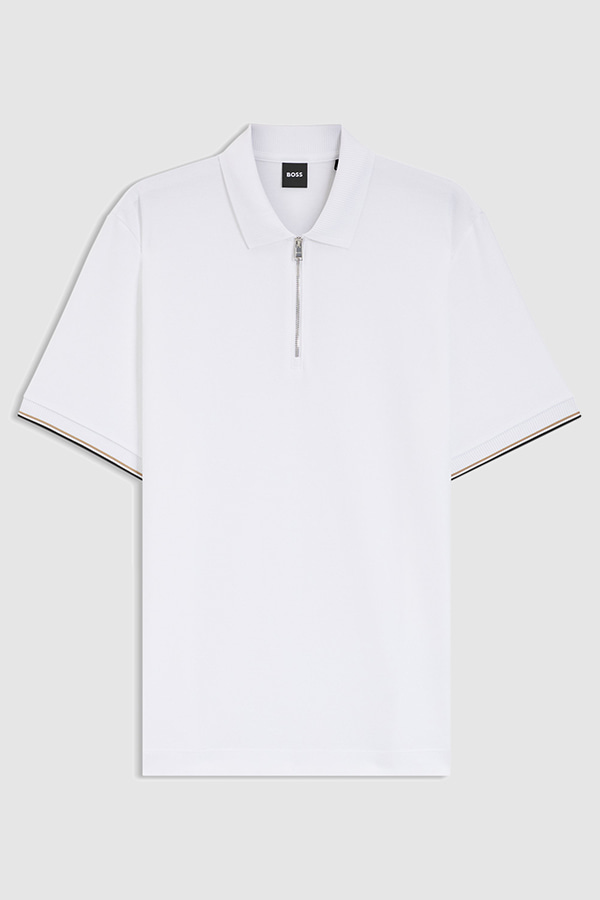 ΜΠΛΟΥΖΑ POLO BOSS - 100 ΛΕΥΚΟ